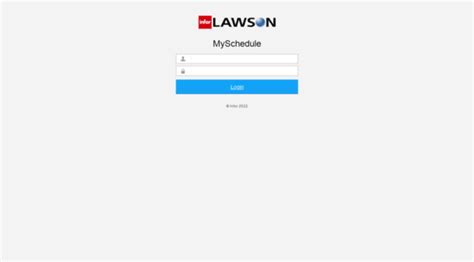 Simply enter your login information. . Myschedule lawson kaiser schedule ps3